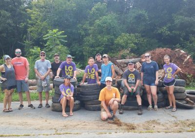 Sugar Creek Cleanup July 14, 2018 2